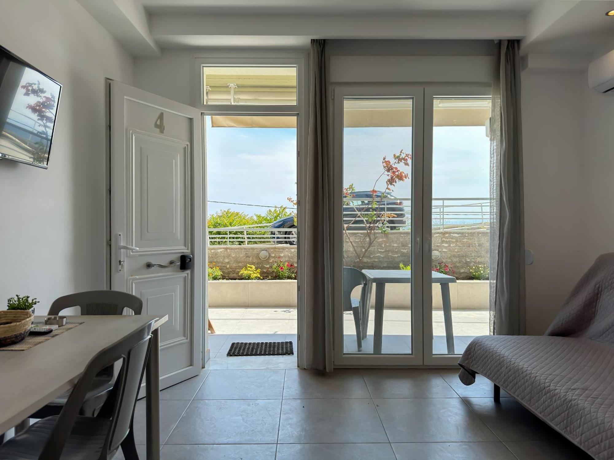 Blue Horizon 6 Apartment Nea Kallikrateia Екстериор снимка
