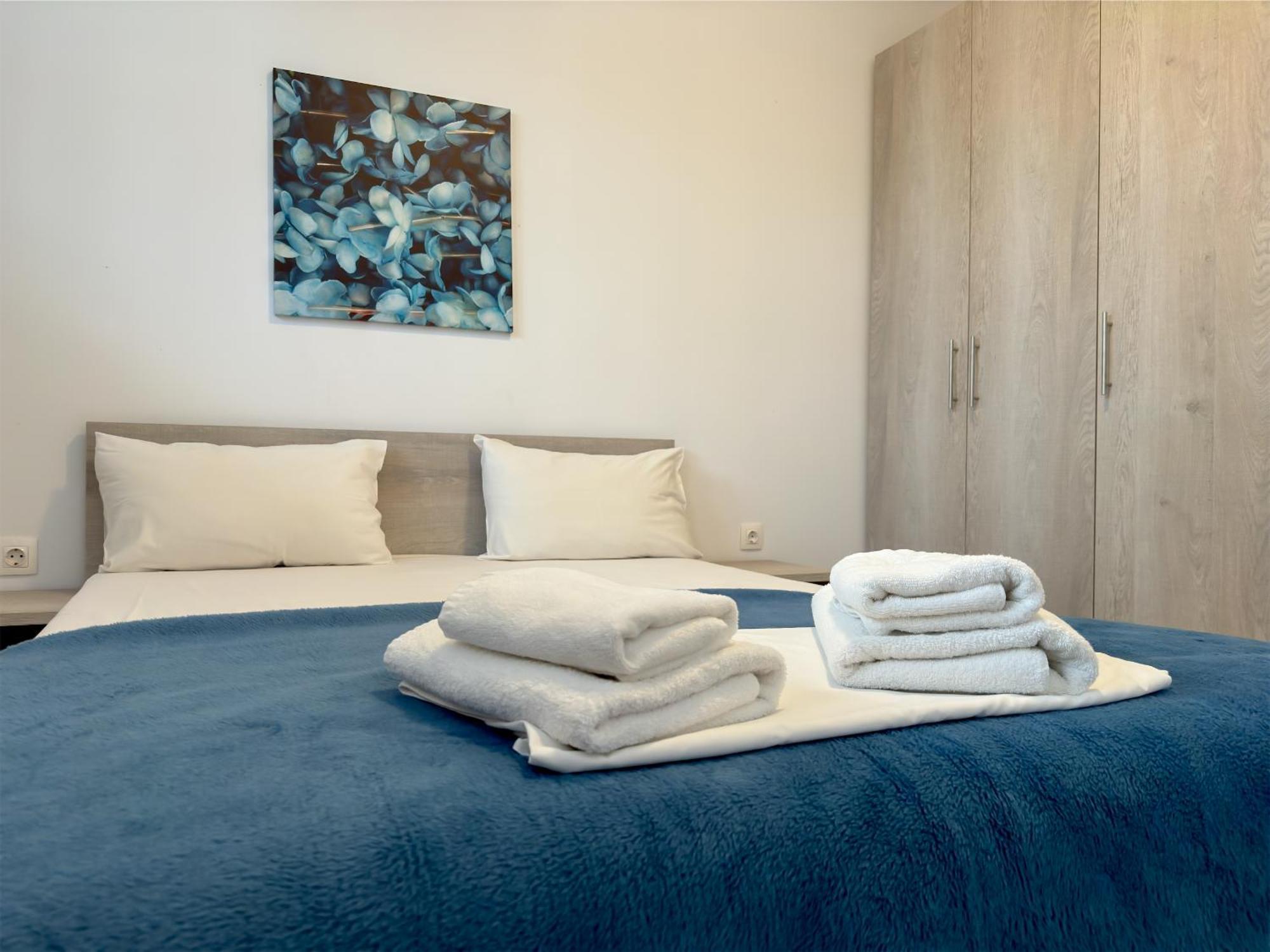 Blue Horizon 6 Apartment Nea Kallikrateia Екстериор снимка